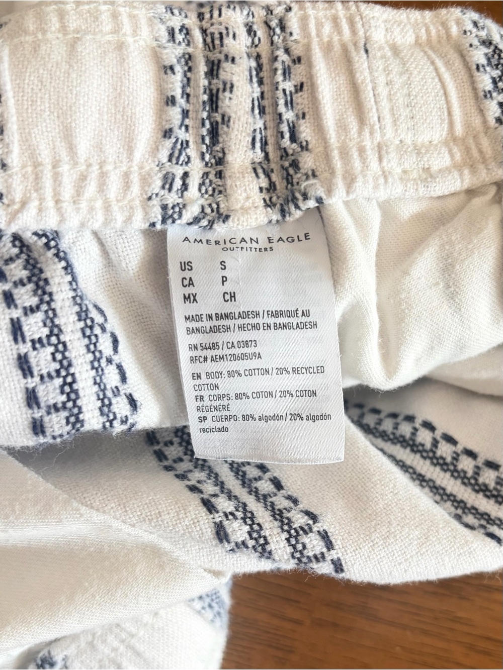 American Eagle striped women’s shorts (S) - Picture 6 of 6